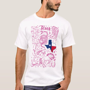 Camiseta Pacote Texas Cowboy Western Vibes