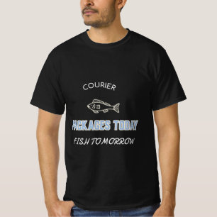 CAMISETA PACOTES CORREIO HOJE PEIXE AMANHÃ