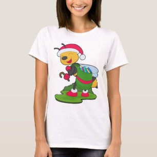 Camiseta Pacotes de Natal de Abelhas