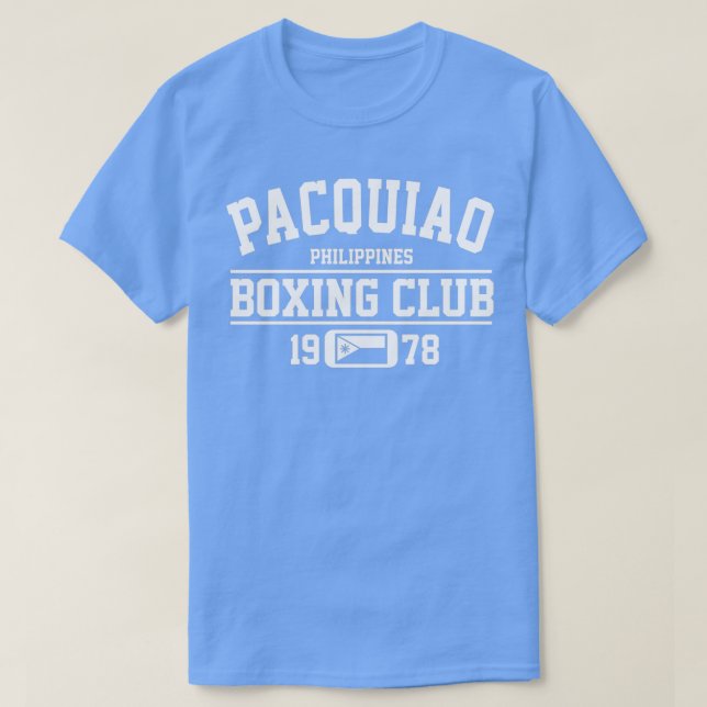 Camiseta Pacquiao Boxing Club (Frente do Design)