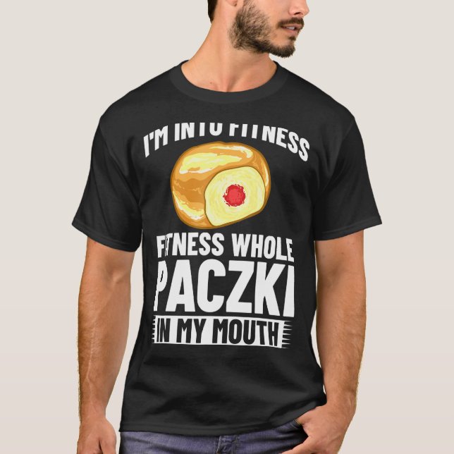 Camiseta Paczki Polonesa Polônia de Rosquinha 1 (Frente)