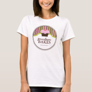 Camiseta Padaria bonito T'Shirt do cupcake  