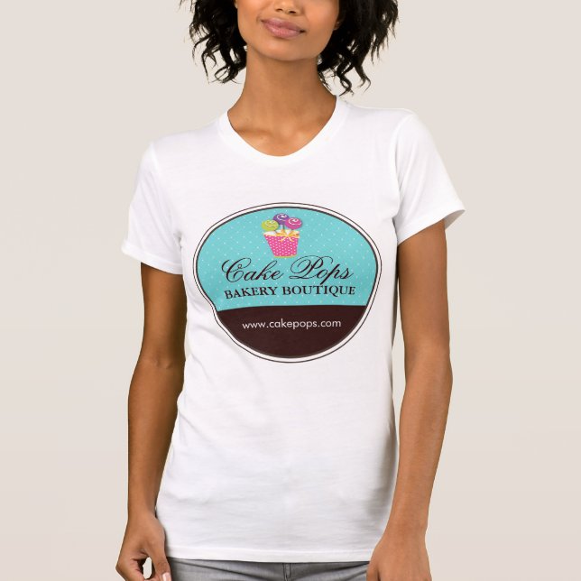 Camiseta Padaria bonito T'Shirt do cupcake | (Frente)