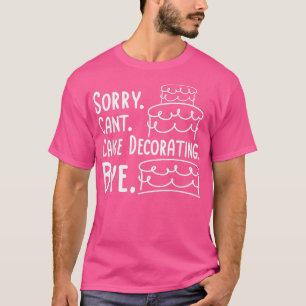 Camiseta Padaria de Decoração de Bolo