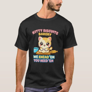 Camiseta Padaria Kitty Biscuits Nós Amassamos 'Em Você Prec