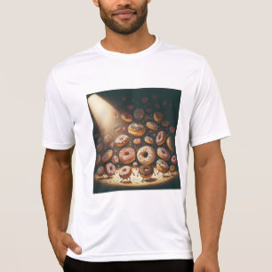 Camiseta Padaria Surrealista de Donuts Dançantes