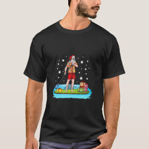 Camiseta Paddle Conselho Natal Havaiano Papai Noel Mele