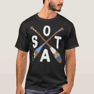 Camiseta Paddle Minnesota, Sota Lake Life Pintou Oars