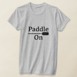 Camiseta Paddle na Design - Bella feminina+Canvas Ajustado 