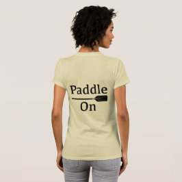 Camiseta Paddle na Design - Bella feminina+Canvas Ajustado 