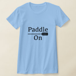Camiseta Paddle na Design - Bella feminina+Canvas Ajustado 