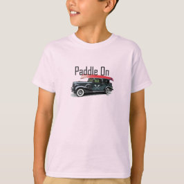 Camiseta Paddle No Classic Car Design - T-Shir Básico Para 