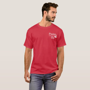 Camiseta Paddle no Design - Camisa-T Escura Básica Masculin