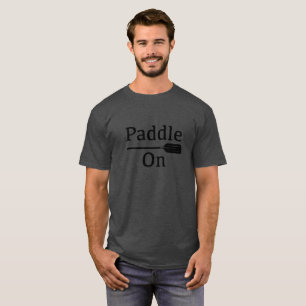 Camiseta Paddle no Design - Camisa-T Escura Básica Masculin