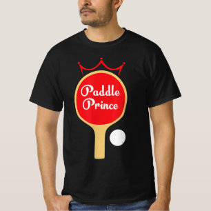 Camiseta Paddle Prince Ping Pong Divertido Tênis Gif
