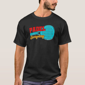 Camiseta Paddle Tênis Paddel Racquet Ball Vintage 8