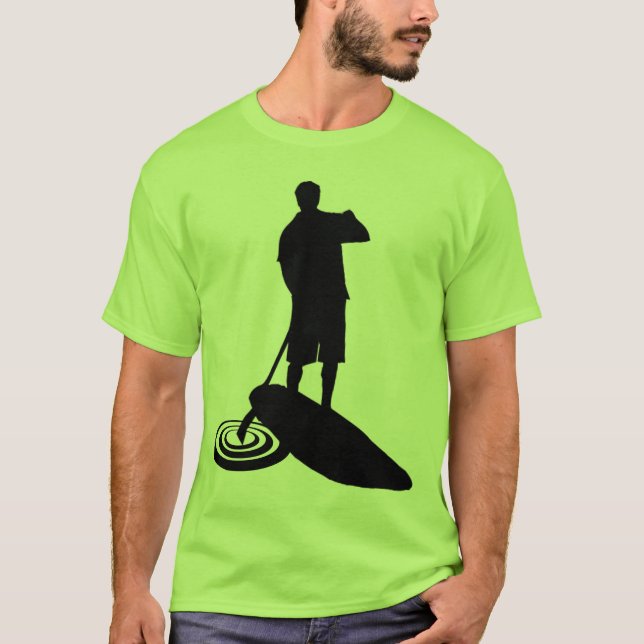 Camiseta paddleboard a piscina (Frente)