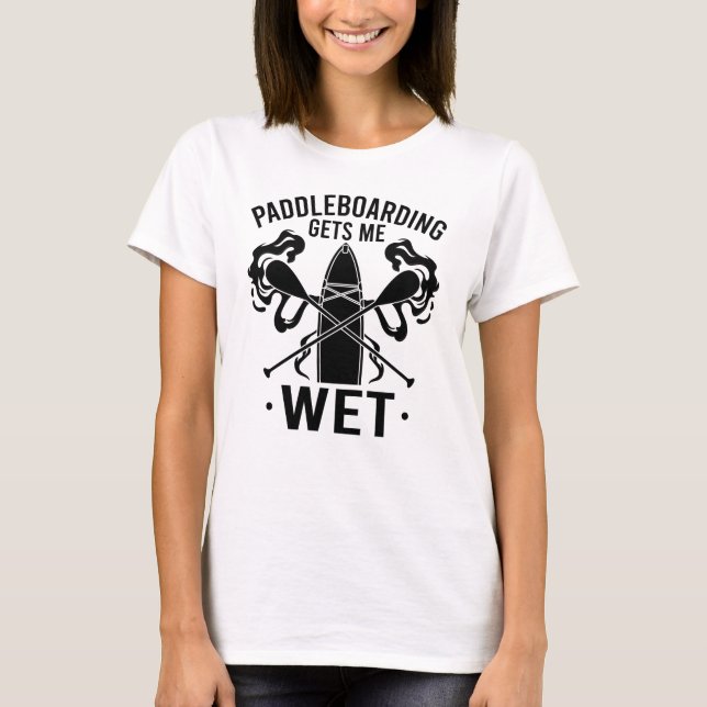 Camiseta Paddleboard Paddleboarding (Frente)