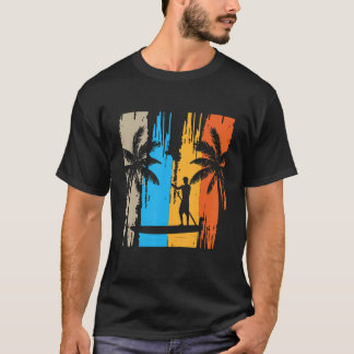 Camiseta Paddleboard Retro Conselho Paddleboard Para