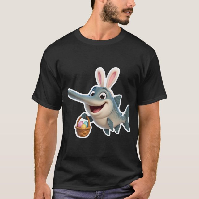 Camiseta Paddlefish da Páscoa (Frente)