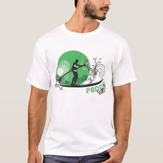 Camiseta PaddleSurFIT fica verde (Frente)
