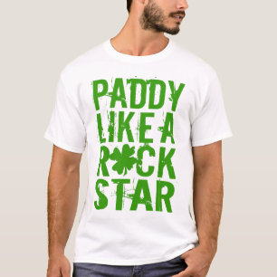 Camiseta Paddy Como uma estrela do rock