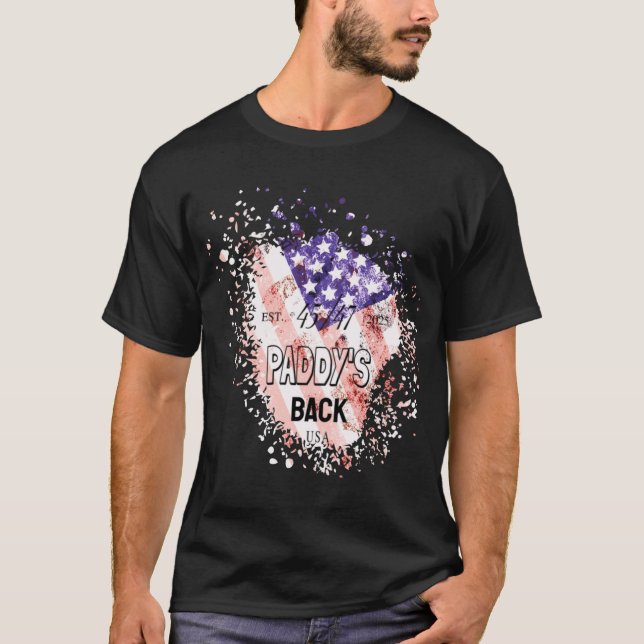 Camiseta Paddy's Back Funny Trump1 (Frente)