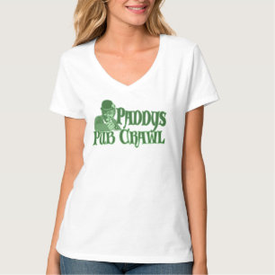 Camiseta Paddys Pub Crawl wOMEN