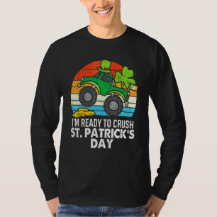 Camiseta Paddys Toddler, o monstro do esmagamento do Dia de