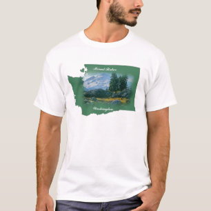 Camiseta Padeiro da montagem, t-shirt de Washington