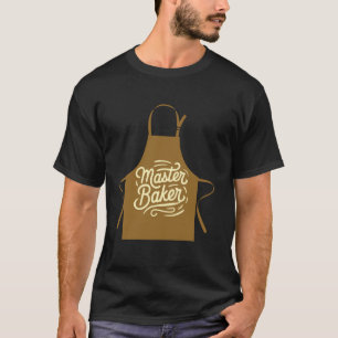 Camiseta Padeiro Mestre, Presentes de Chef de Confeitaria P