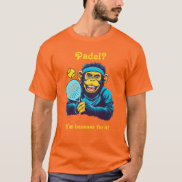 Camiseta Padel Bananito o Prodigio do Padel
