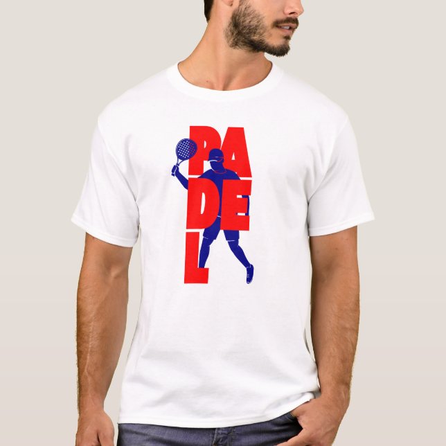 Camiseta Padel, camisa tênis de padel (Frente)
