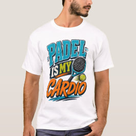 Camiseta Padel É Meu Exercício Retro Esportes