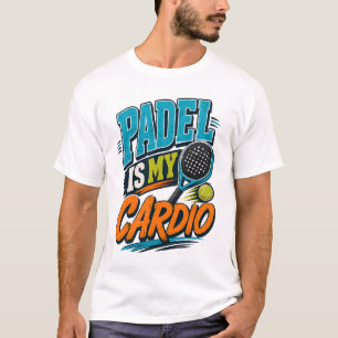 Camiseta Padel É Meu Exercício Retro Esportes