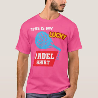 Camiseta Padel Paddle Tênis Paddel Racquet Ball Lucky Pade