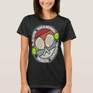 Camiseta Padel Paddle Tênis Paddel Racquet Ball Menos Talki