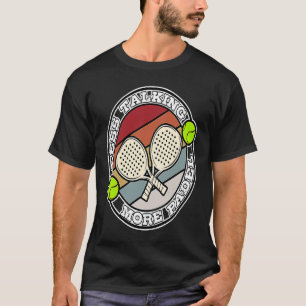 Camiseta Padel Paddle Tênis Paddel Racquet Ball Menos Talki