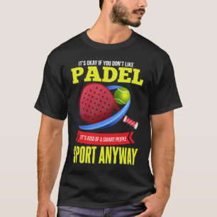 Camiseta Padel Smart Pessoas Racket Sport Padel Player