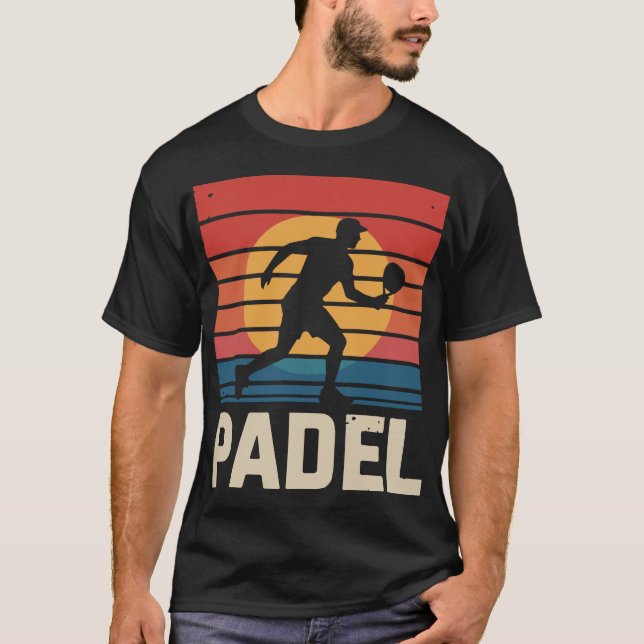 Camiseta Padel Sport Vintage (Frente)