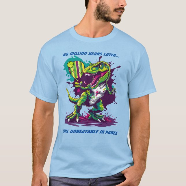 Camiseta Padel T-Rex 🐵  Backhand (Frente)
