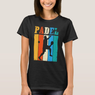 Camiseta Padel Vintage Padel Player Paddler