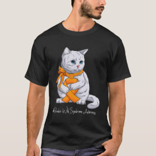 Camiseta Pader Willi Syndrome Sensibilização Mês Laranja Ri