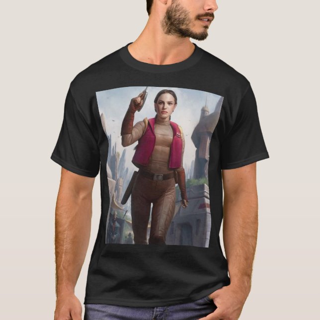 Camiseta Padmé Amidala – Queen & Senator of Naboo (Frente)