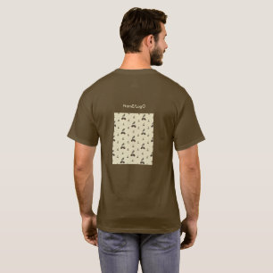Camiseta padrão_4_acorn_2 t-shirt