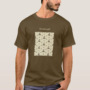 Camiseta padrão_4_acorn_2 t-shirt