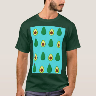 Camiseta Padrão abacado azul
