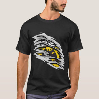 Camiseta Padrão AEK torn e angustiado
