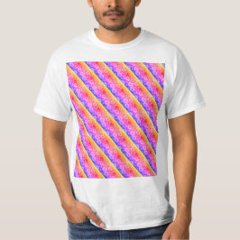 Camiseta Padrão arco-íris