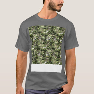 Camiseta Padrão Asiático Invisível Antigo Chinês Japonês Co